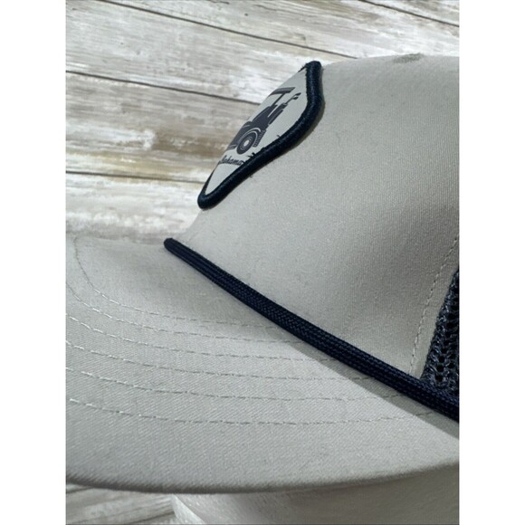 New Mens Tommy Bahama Steel‎ Blue Golf Cap Snapback Hat Nice!- NWT - Picture 6 of 8